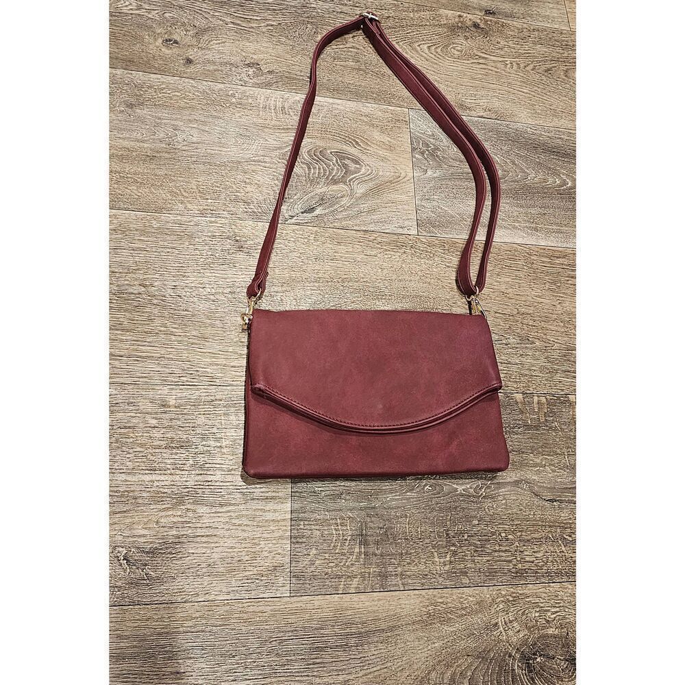 Caroline Hill Crossbody Shoulder Purple Purse Hidden Compartment Boho NEW